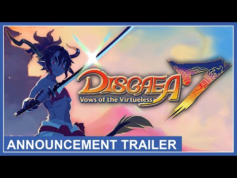 Disgaea 7: Vows of the Virtueless - Announcement Trailer (Nintendo Switch, PS4, PS5, PC) thumbnail